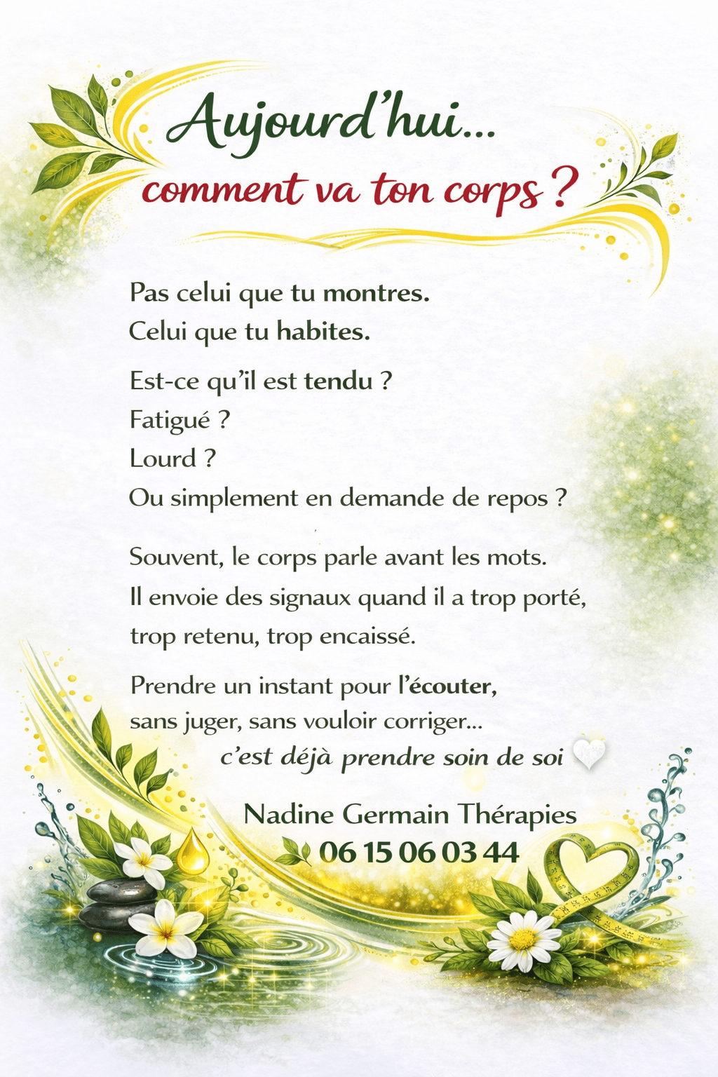 🫶 Aujourd’hui... 💛