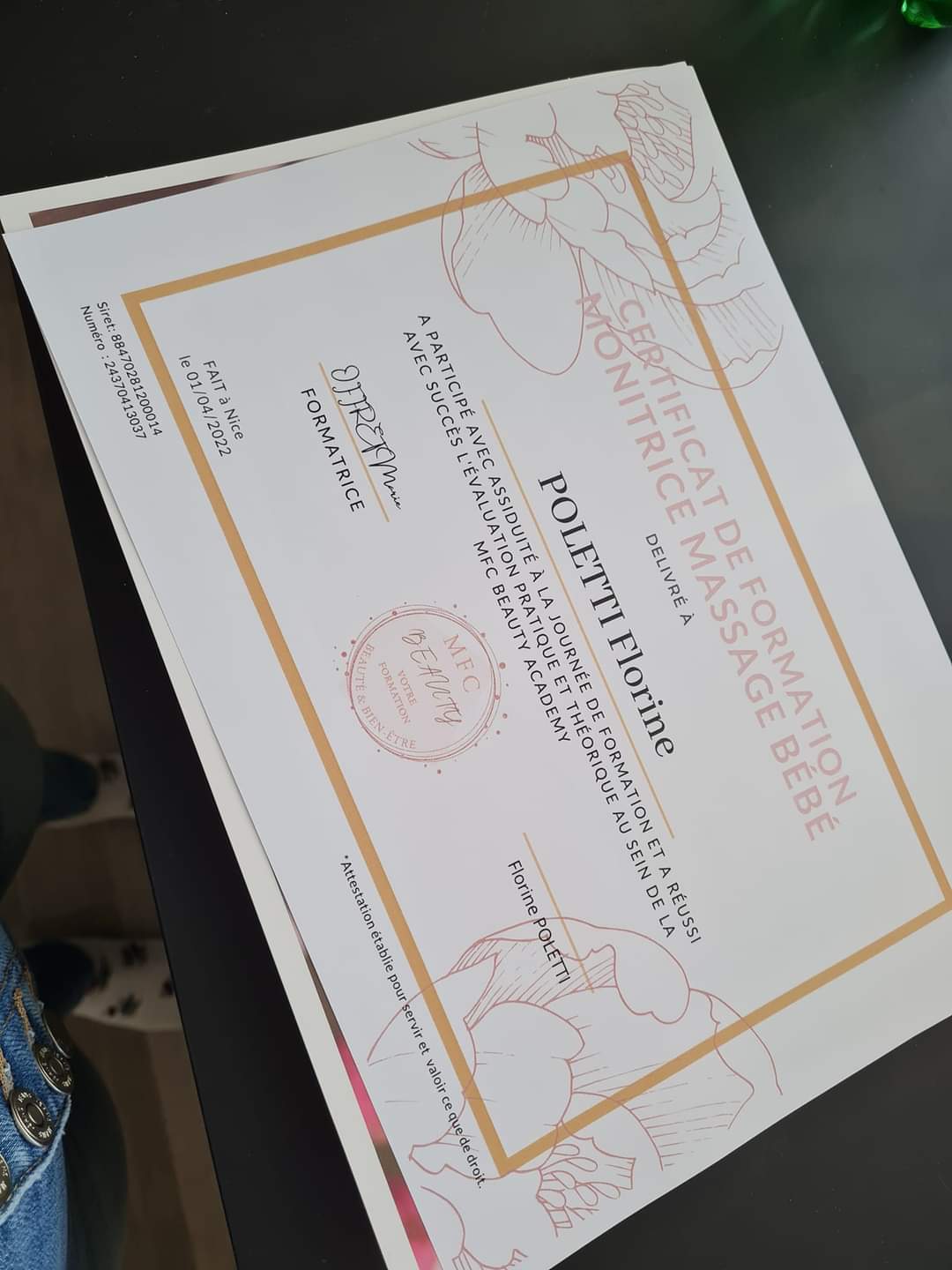 Cours d'apprentissage à partir de 60€
Frais de déplacement 10€