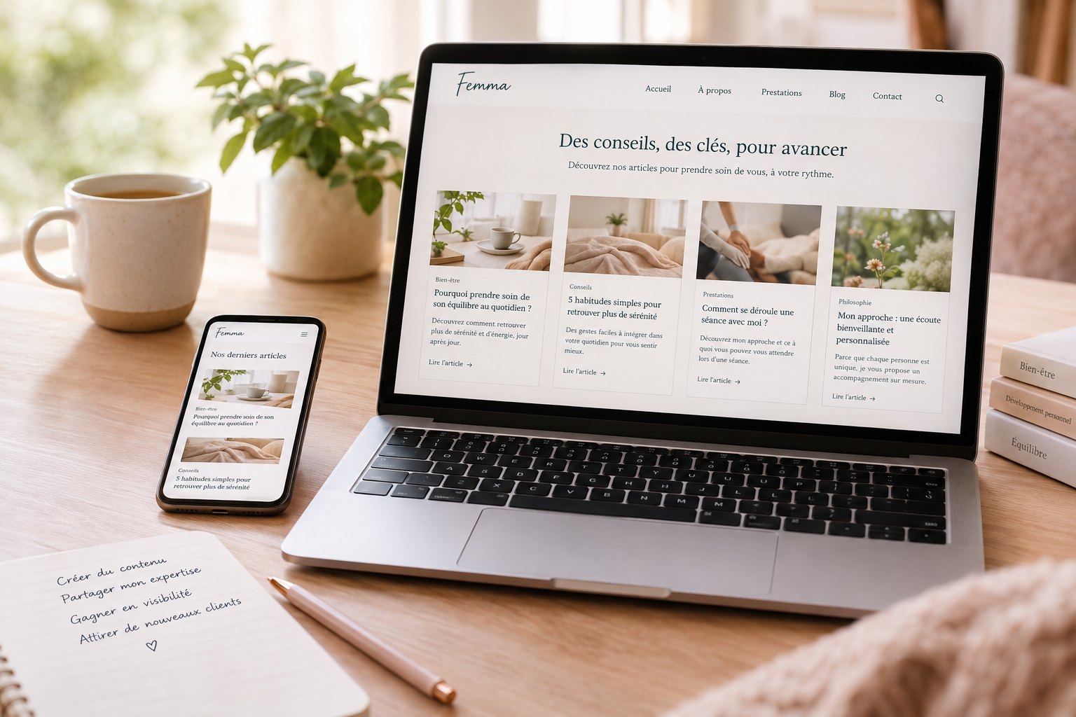 Transformez votre page professionnelle en un mini site