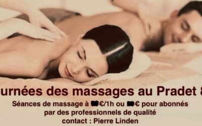 Journées des massages au Pradet près de Toulon (83)