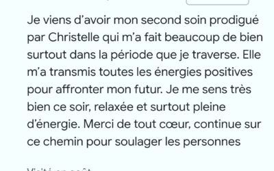 ✨ Un magnifique retour qui me touche profondément 🤍